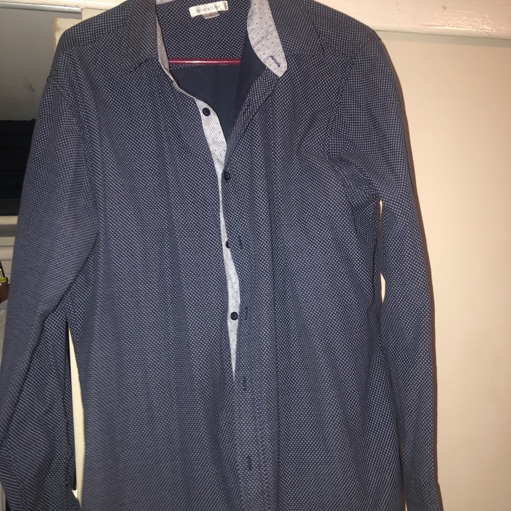 Men button up shirt